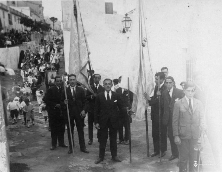 Processó de Corpus pel carrer Mare de Déu del Carme