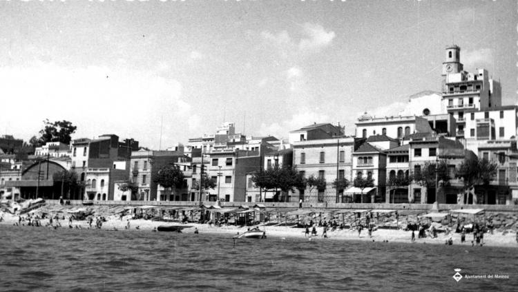 Vista del Masnou des del mar