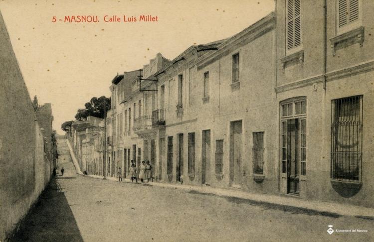 5 Masnou. Calle Luis Millet