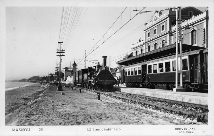 Masnou - 26 El tren centenario