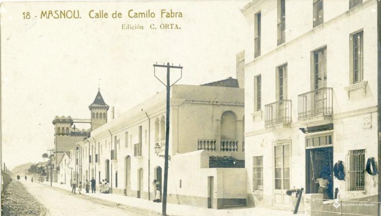 18 Masnou, calle de Camilo Fabra