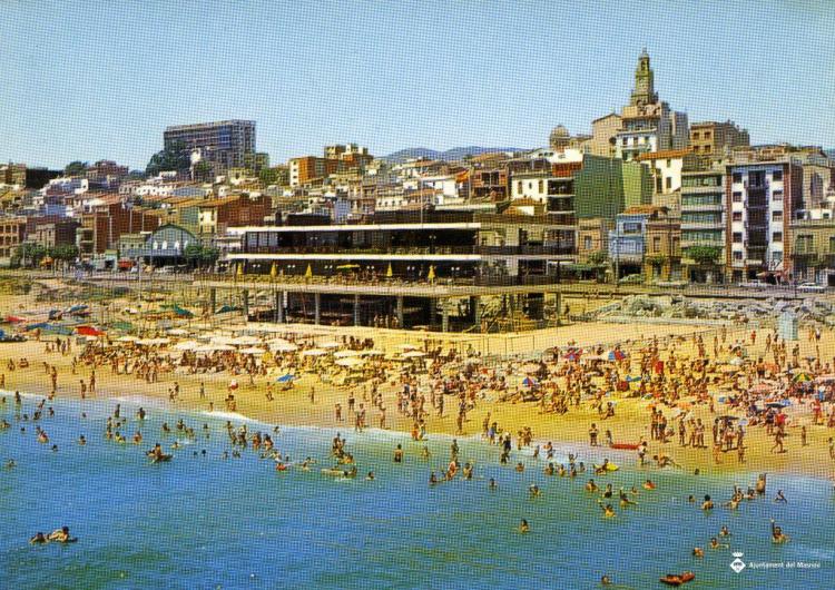 Postal del Club Nàutic del Masnou