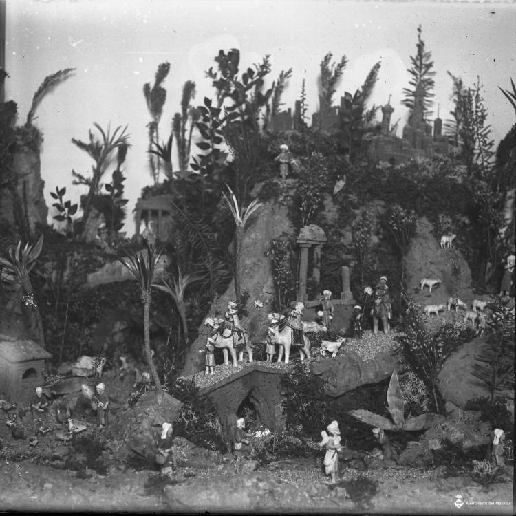Fotografia d'un pessebre