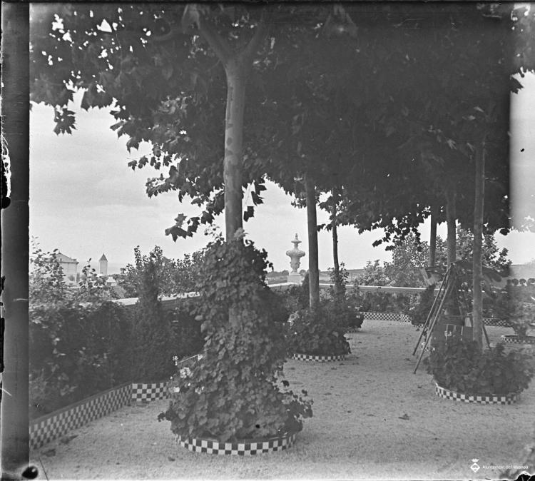Vista jardí Villa Montevideo