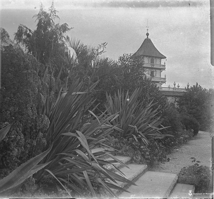 Vista del jardí Villa Montevideo
