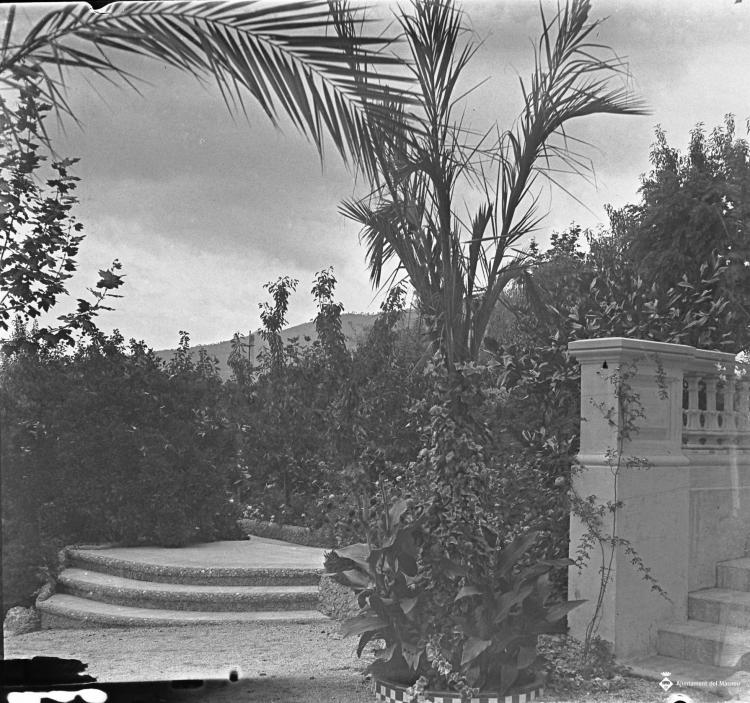 Vista del jardí Villa Montevideo