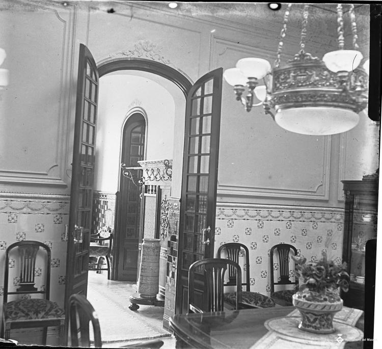 Vista de l'interior de la Villa Montevideo