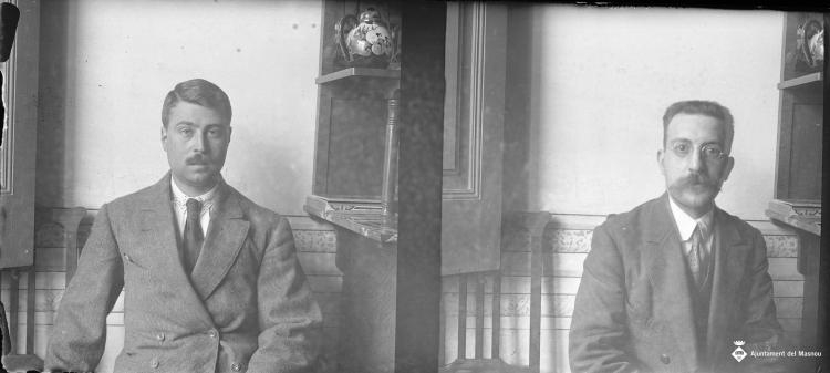 Retrat Lluís Nogués i Lluís Sunyol