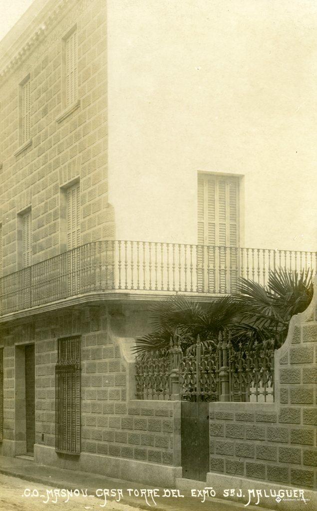 Casa torre del Excelentisimo Sr. J. Maluquer