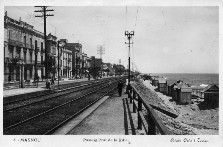 3 - Masnou. Passeig Prat de la Riba
