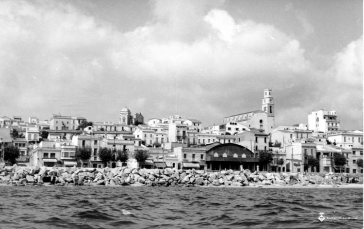 Vista del Masnou des del mar