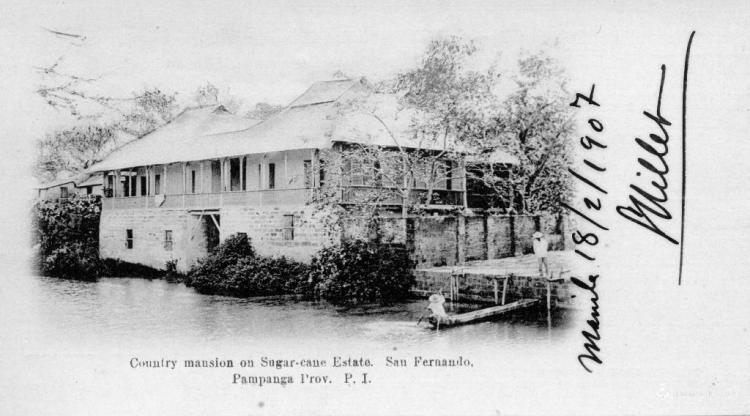 Country mansion on sugar-cane Estate. San Fernando. Pampanga prov. P. I.