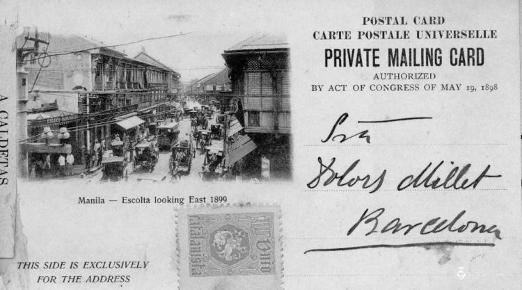 Manila - Escolta looking East 1899