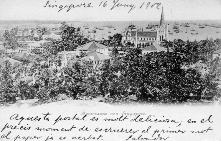 Panorama von Singapore