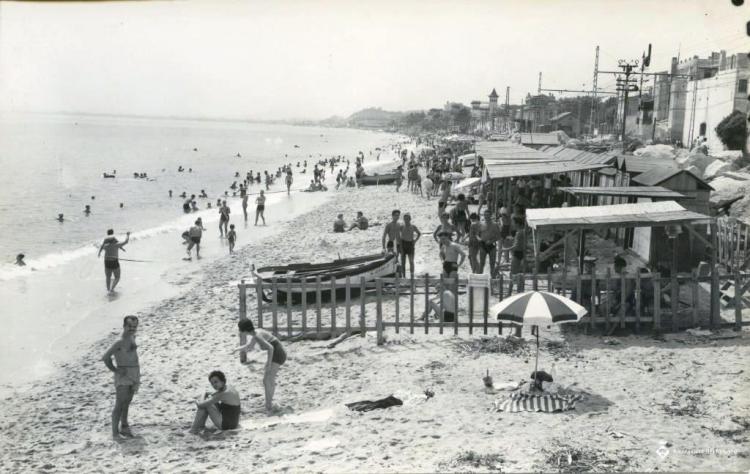 El Masnou, vista de la platja