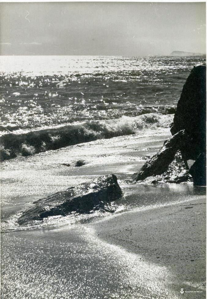 Vista de la platja del Masnou