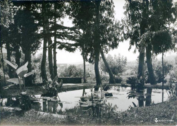 Vista de l'estany de l'alberg