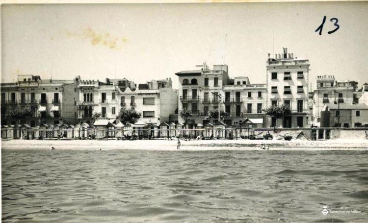 Vista del Masnou des del mar