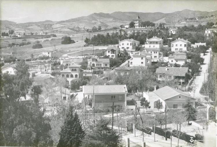 Vista de Ciutat Vila Jardí i Califòrnia