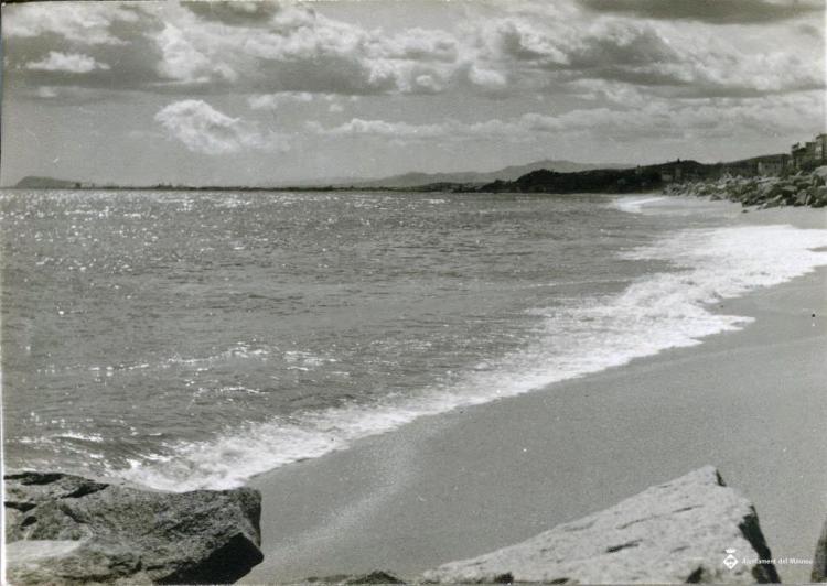 Vista de la platja