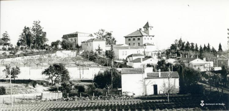 Vista de la zona de la carretera de Teià