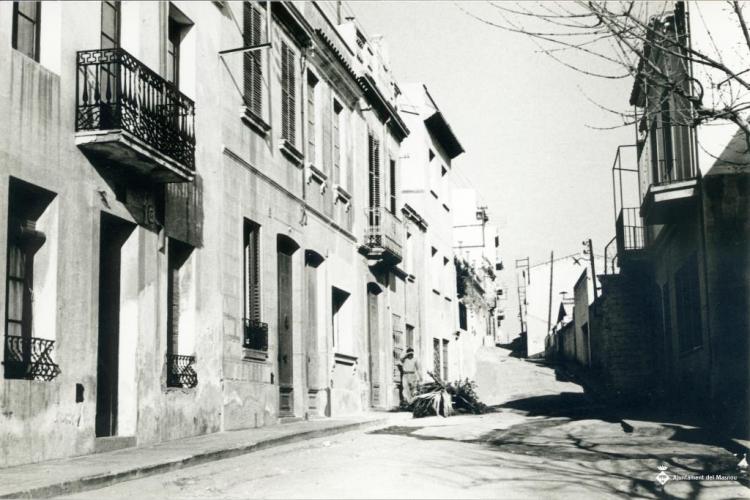 Vista del carrer de Sant Francesc d'Assís