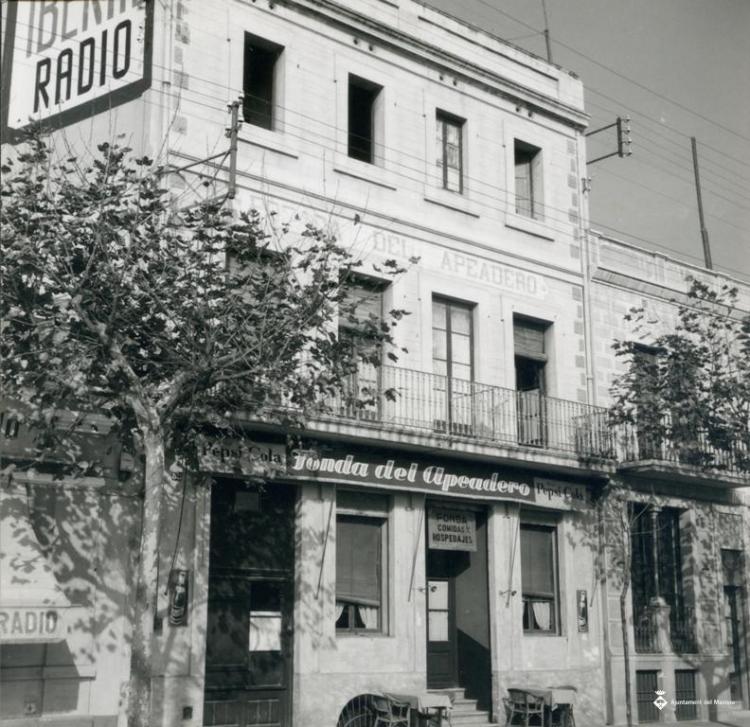 El Masnou, fonda de l'apeadero