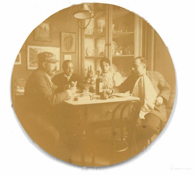 Menjador d'una casa de Barcelona