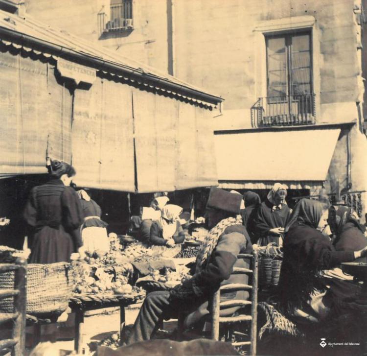 Mercat a l'aire lliure a Barcelona