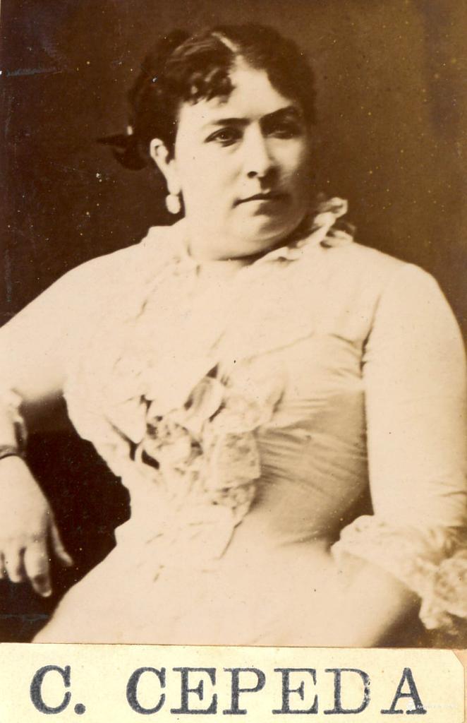 Retrat de la soprano Carolina de Cepeda