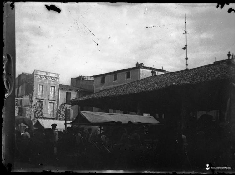 Parades d'un mercat al carrer