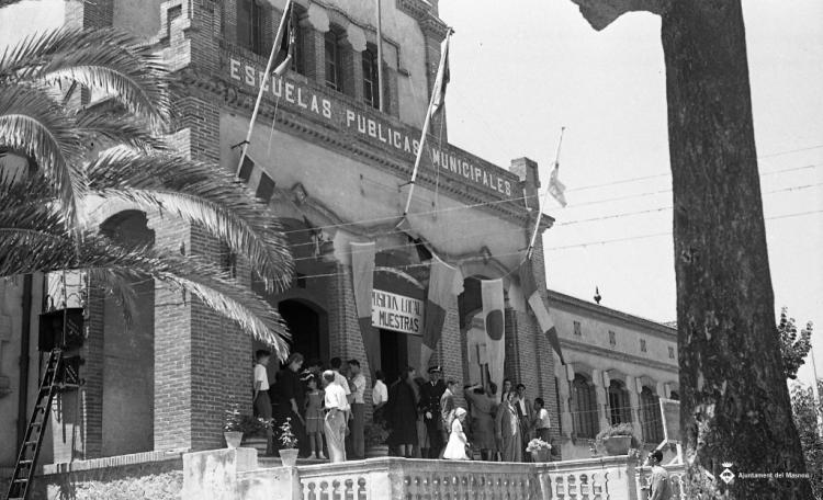 Fira de mostres a l'escola Ocata