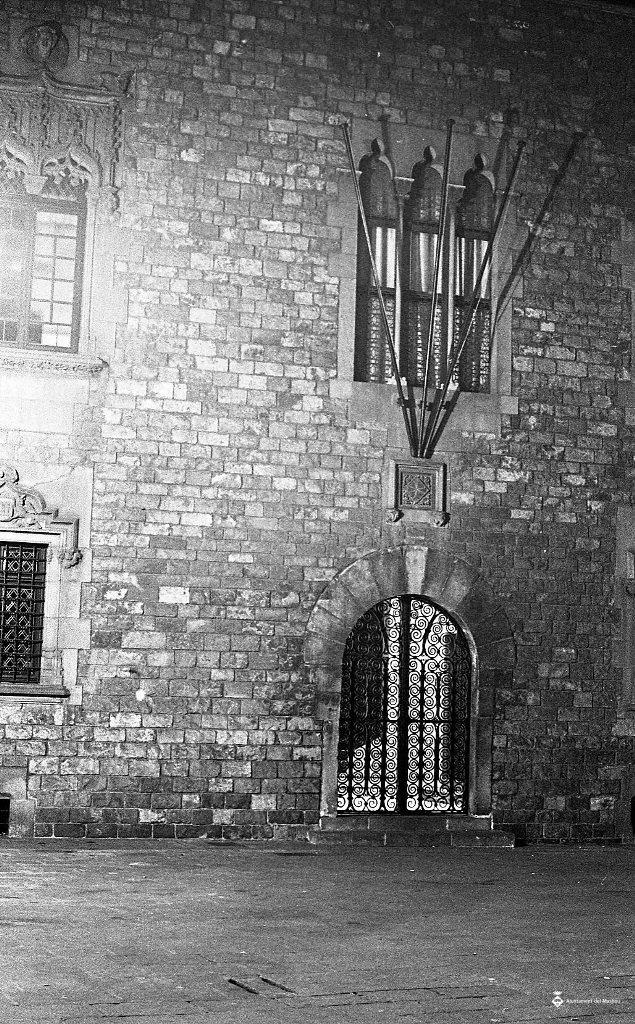 Barri gòtic de Barcelona de nit