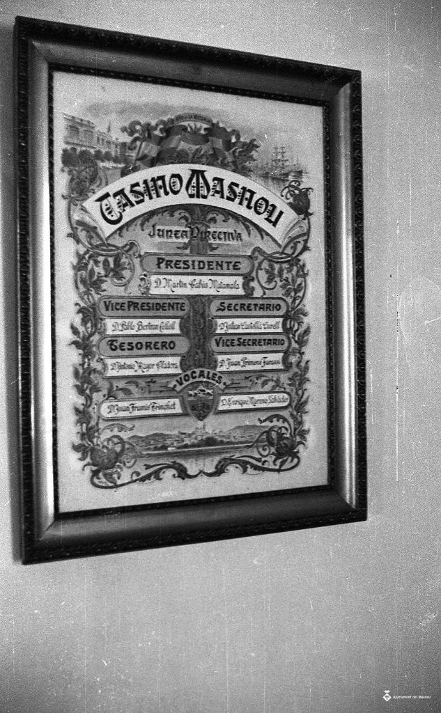 Quadre de la junta del Casino