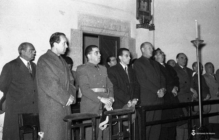 Conmemoració del Dia dels Caiguts a l'església