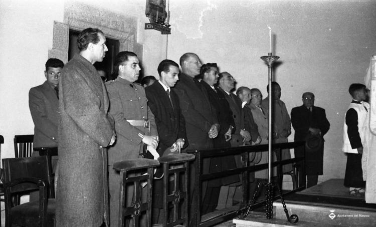 Conmemoració del Dia dels Caiguts a l'església