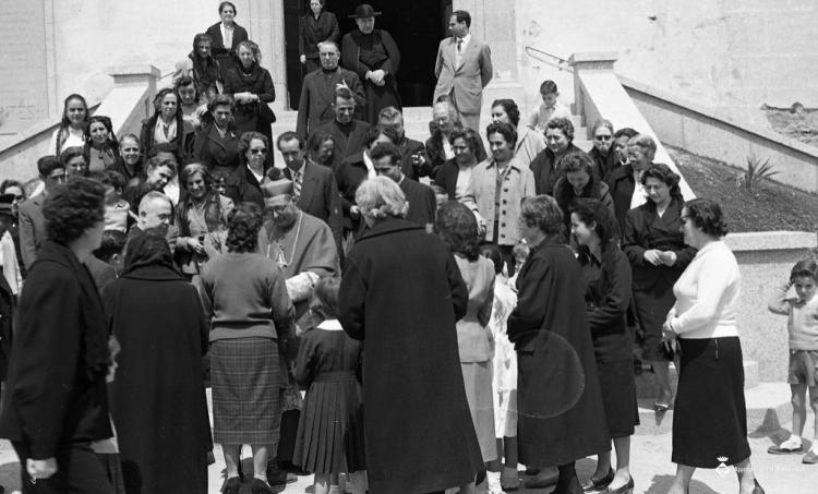 Visita del Bisbe de Barcelona al Masnou