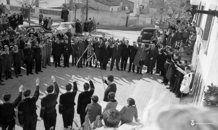 Celebració franquista dia de l'Alliberament