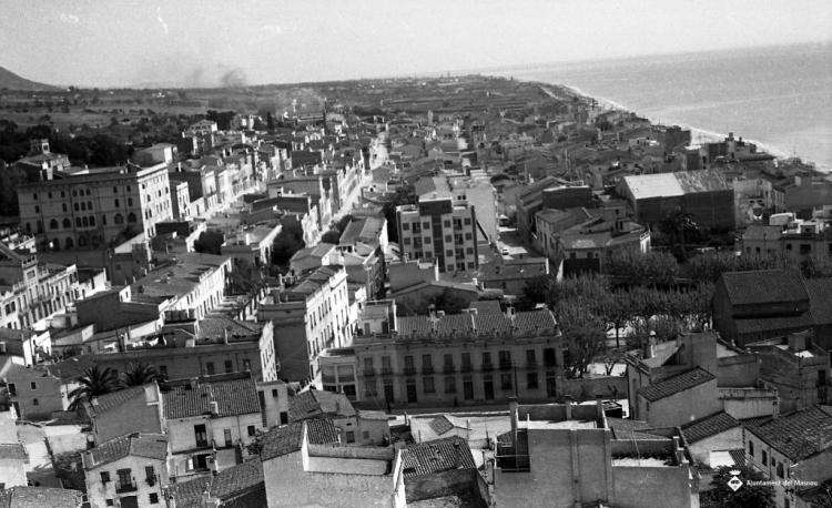 Panoràmica del Masnou des del campanar