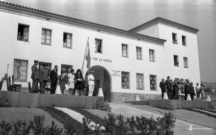 Inauguració de la Caserna de la Guàrdia Civil
