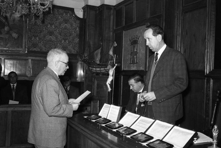 Acte a la sala de plens