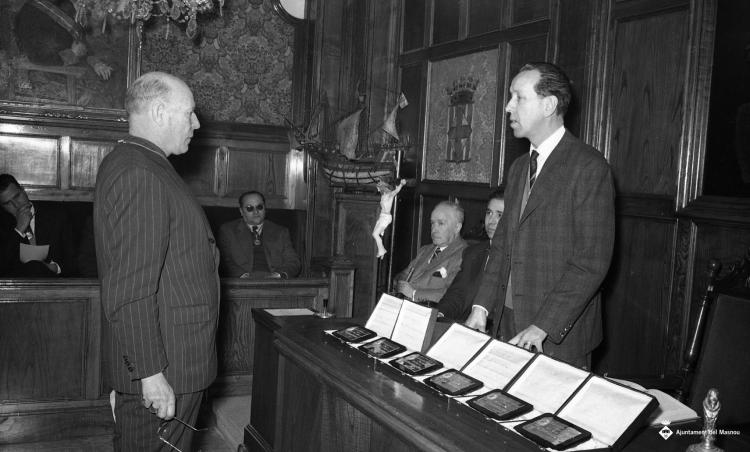 Acte a la sala de plens