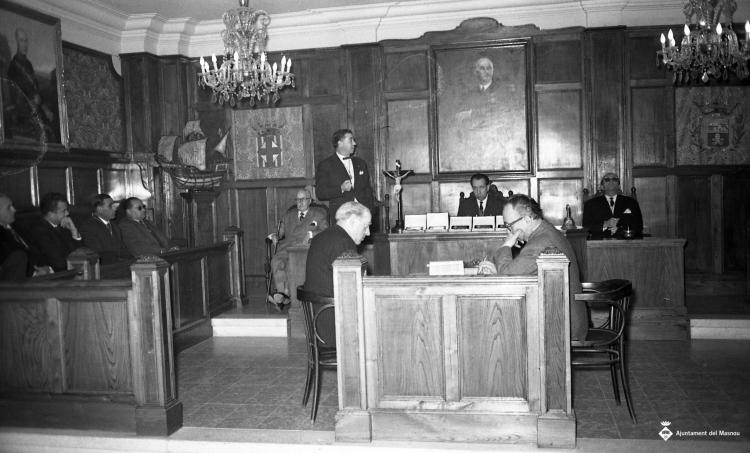 Acte a la sala de plens