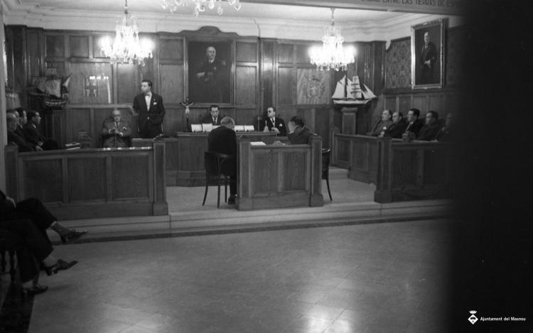 Acte a la sala de plens