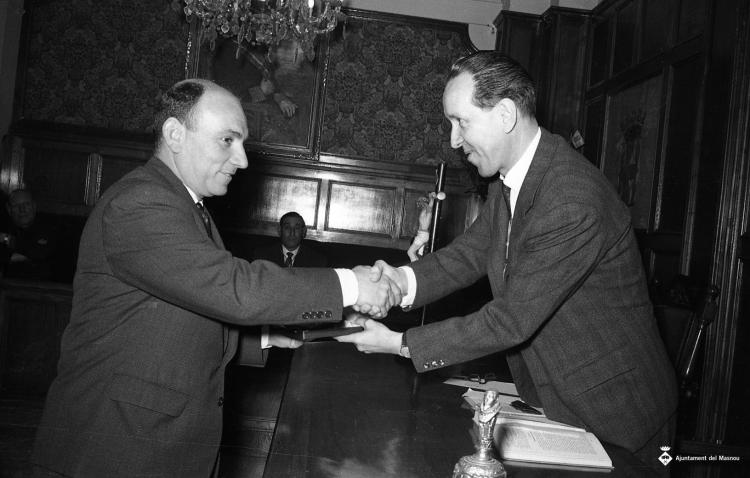 Acte a la sala de plens