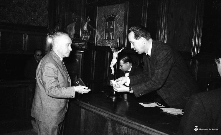 Acte a la sala de plens