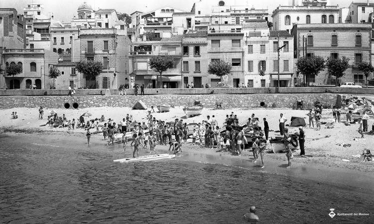 Festa Major, Cursa de patins a la platja