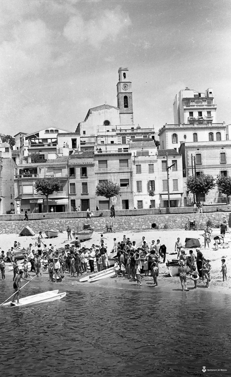 Festa Major, Cursa de patins a la platja