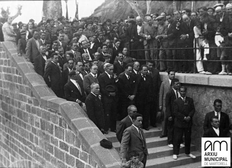 El president Lluis Companys a Martorell