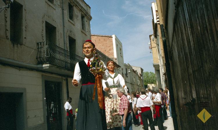 Cercavila durant la Festa Major de Sant Isidre